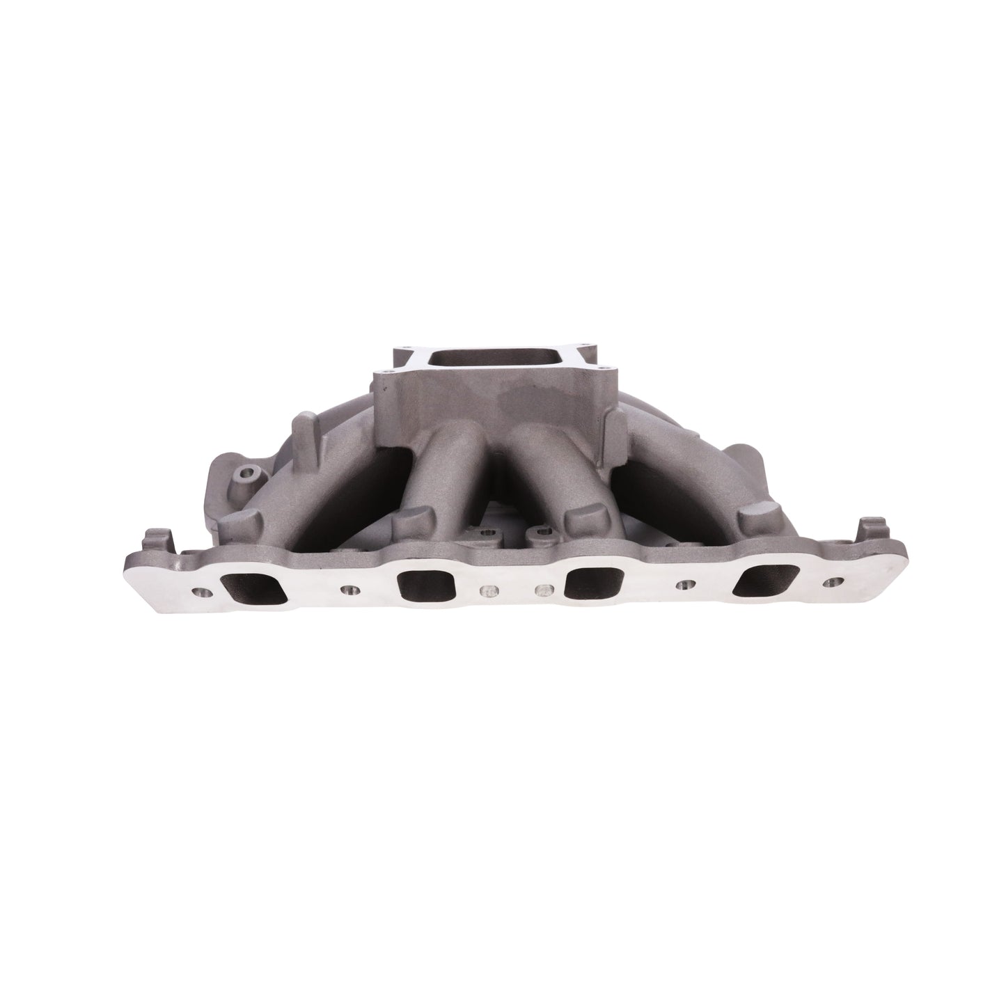 Ford 351 Cleveland 2V/4V Aluminum Intake Manifold, Single Plane, Hi-Rise, Satin