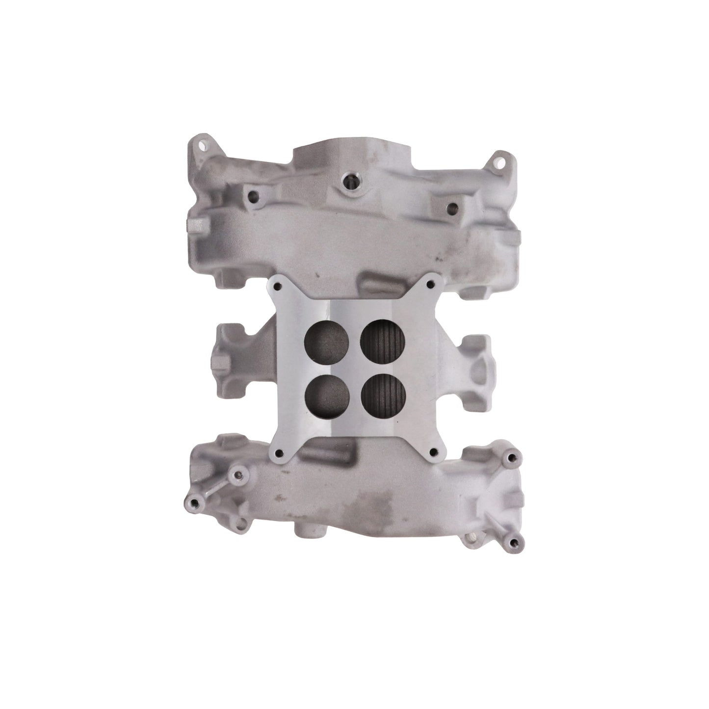 1955-1957 Ford Thunderbird 4 Barrel 4V Aluminum Intake Manifold, ECB-9425-B 272,292,312, Satin