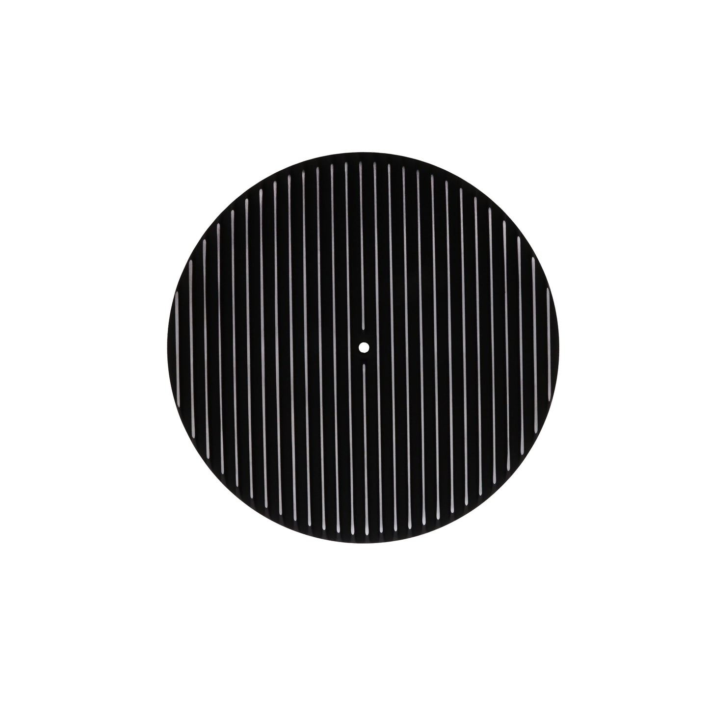 14" X 3" Full Finned Round Aluminum Air Cleaner Kit, Red Washable Filter, Recessed Base, Black