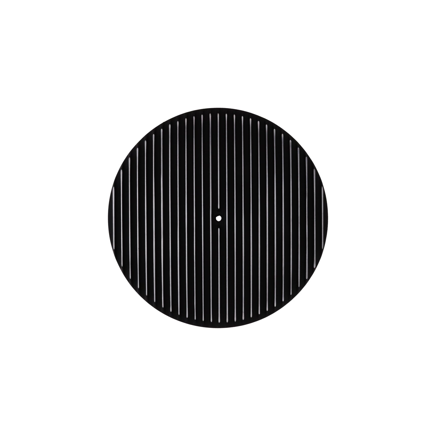 14" X 3" Full Finned Round Aluminum Air Cleaner Kit, Paper Filter, Flat Base, Black