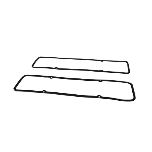 1958-1986 Chevy SB Valve Cover Gaskets 3/16" Black Neoprene with Steel Core
