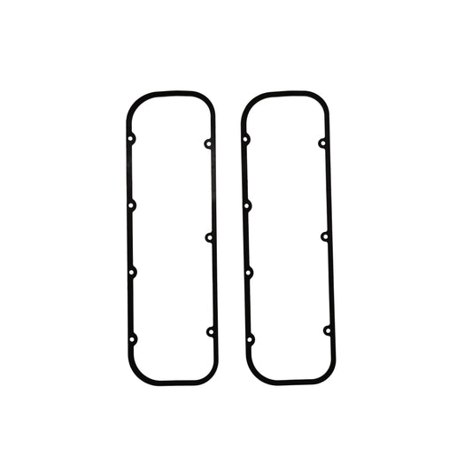 1965-1995 Chevy BB Valve Cover Gaskets 3/16" Black Neoprene with Steel Core