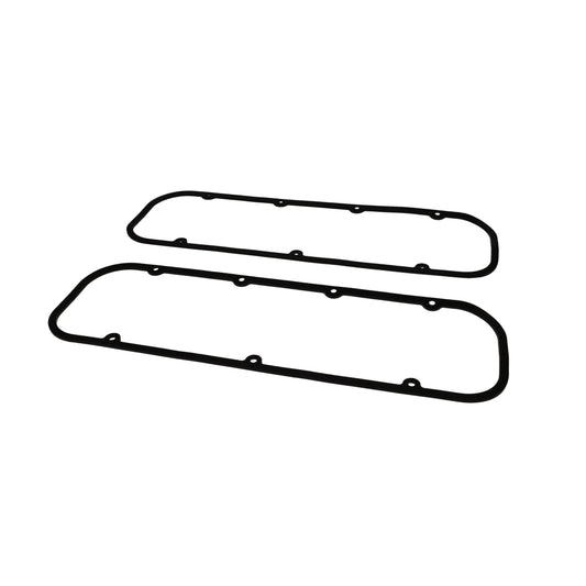 1965-1995 Chevy BB Valve Cover Gaskets 3/16" Black Neoprene with Steel Core