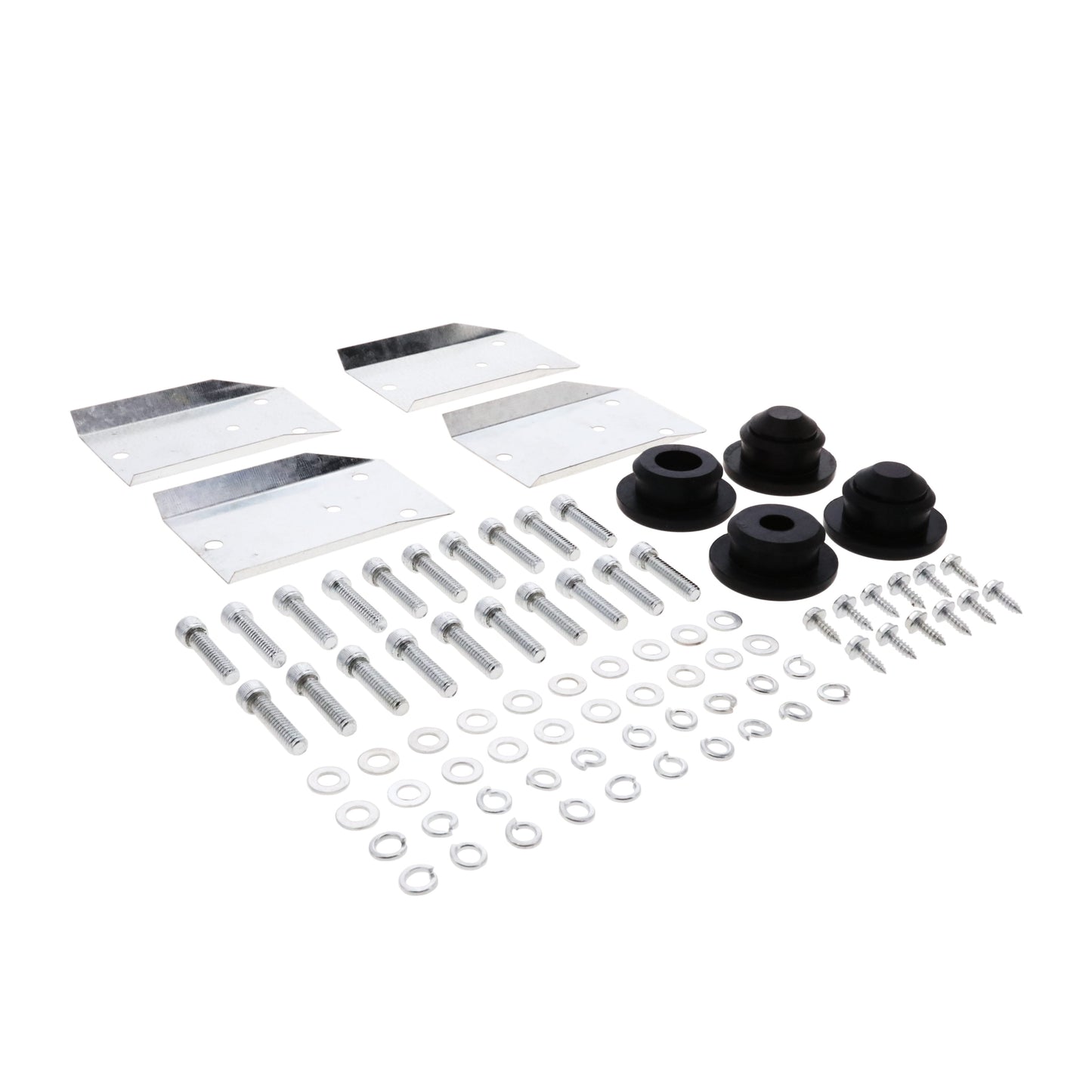 1992-2003 Mopar SB V8 Finned Aluminum Valve Covers, 3 1/2" Ex. 3 1/8" In. Ht., 1.25" Hole, Black