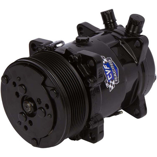 Sanden Style AC Compressor with 8 Rib Pulley