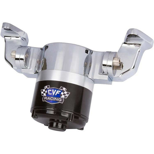 Ford 289-302-351W Small Block Electric Water Pump - 35 GPM - Chrome