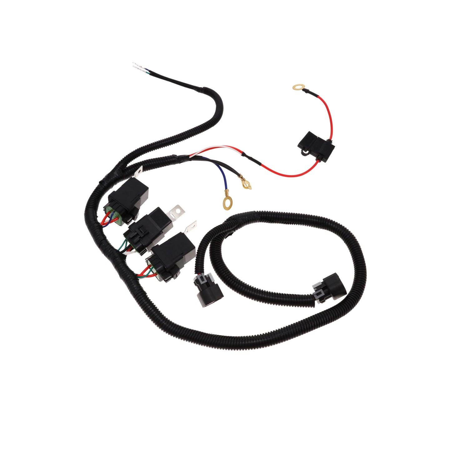 Dual Electric Fan Upgrade Wiring Harness for 96-06 ECU Control