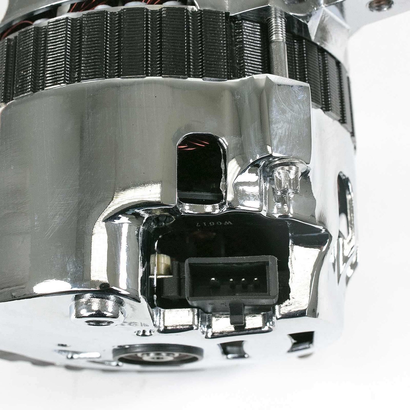 Side View of TSP 105Mm 4 Bolt Ls Throttle Cable Bracket - Durable & High-Quality