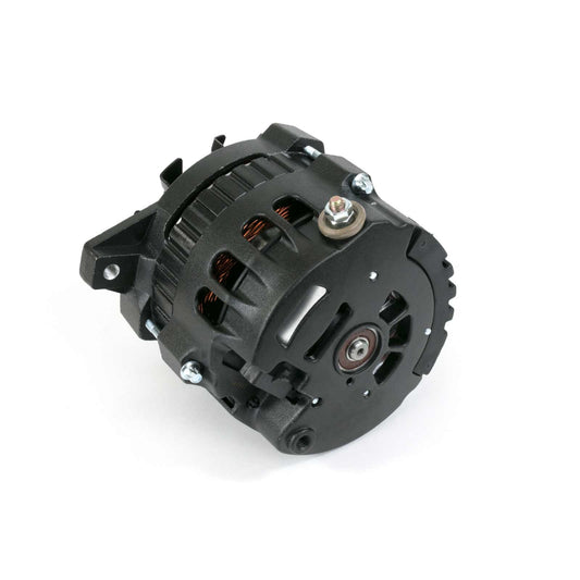 GM CS130 Style 160 Amp Alternator with Serpentine Pulley - Black