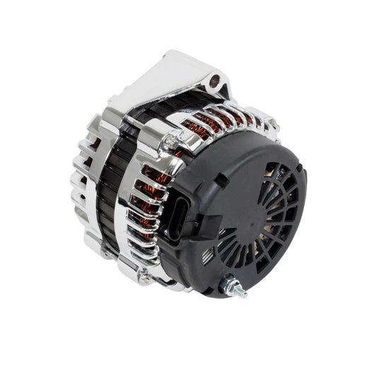 GM AD244 Style High Output 220 Amp Alternator - Chrome