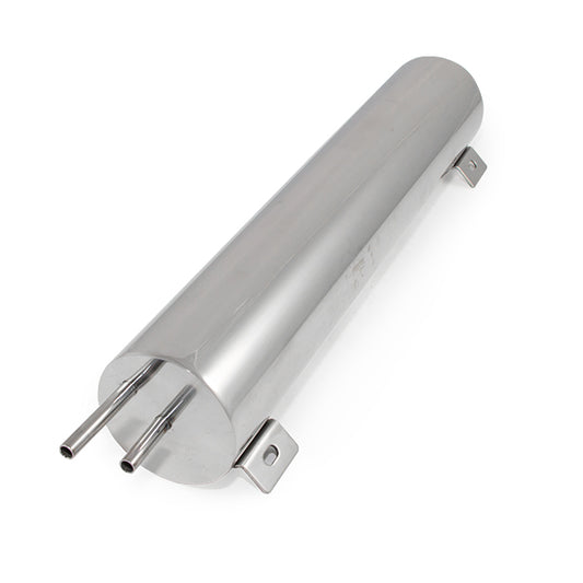 3" x 16" Stainless Steel Overflow Tank - Polished