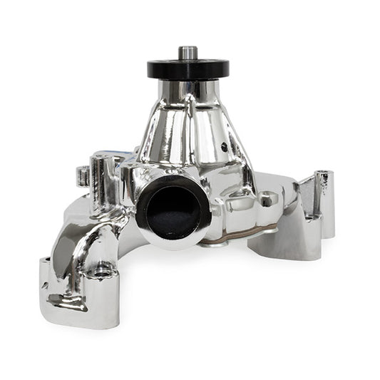 Chevy Big Block Long-Style High-Flow Mechanical Water Pump - Chrome