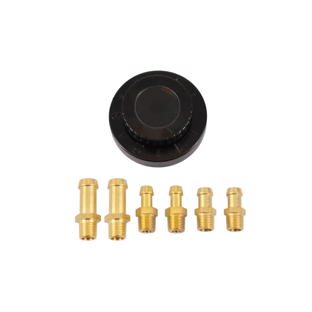 Bundle & Save! Build Your Fuel Pressure Gauge with Regulator Kit - Black