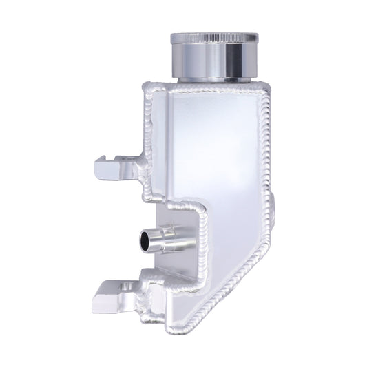 GM Type II Style Fabricated Aluminum 14 oz Power Steering Reservoir - Clear Anodized