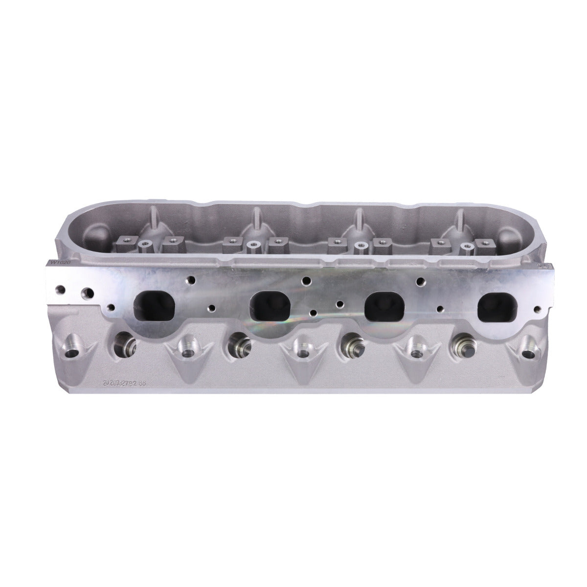 TSP Chevy Big Block Aluminum Cylinder Head Installed on Engine - Performance Upgrade