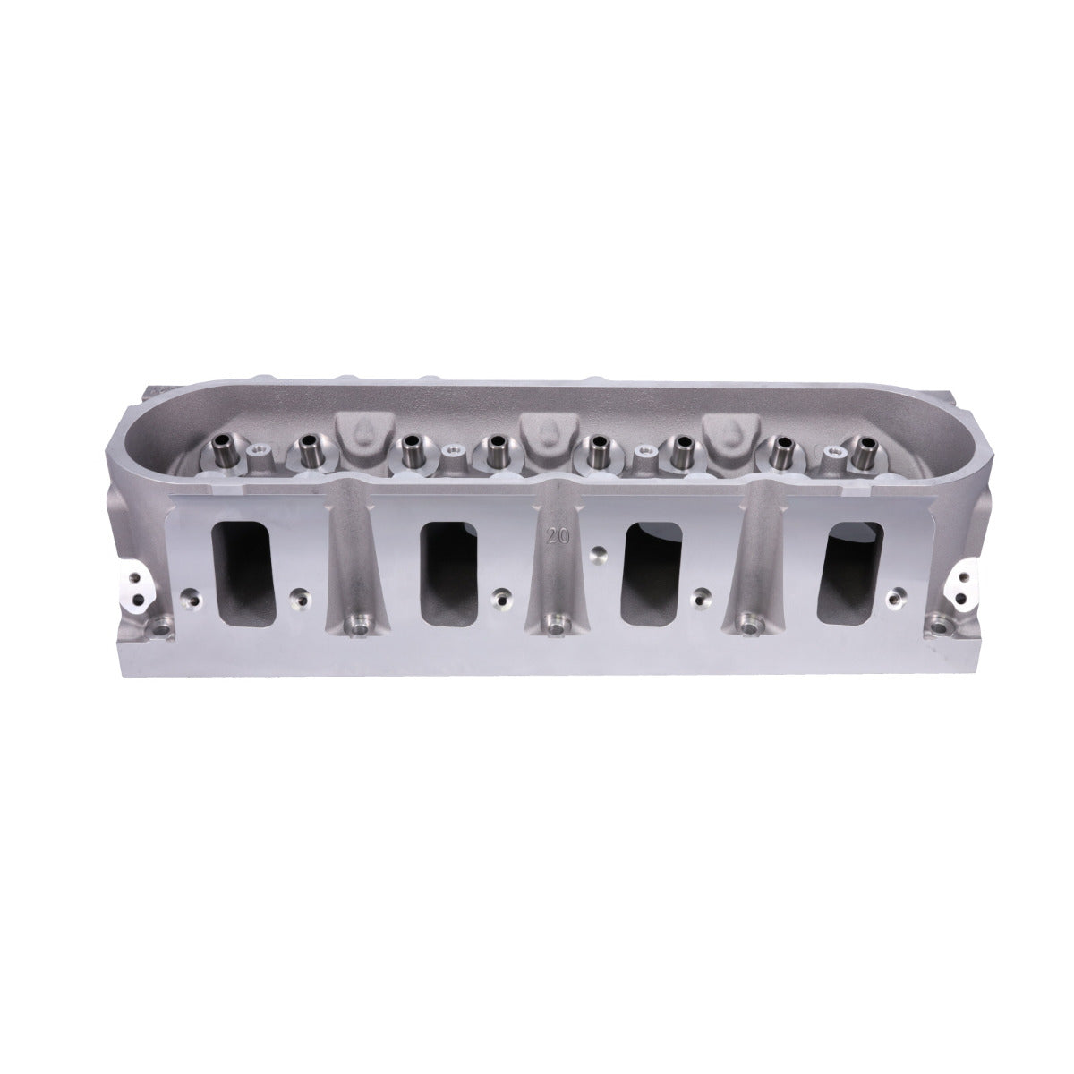 Side View of TSP Chevy Big Block Aluminum Cylinder Head - Durable & High-Quality