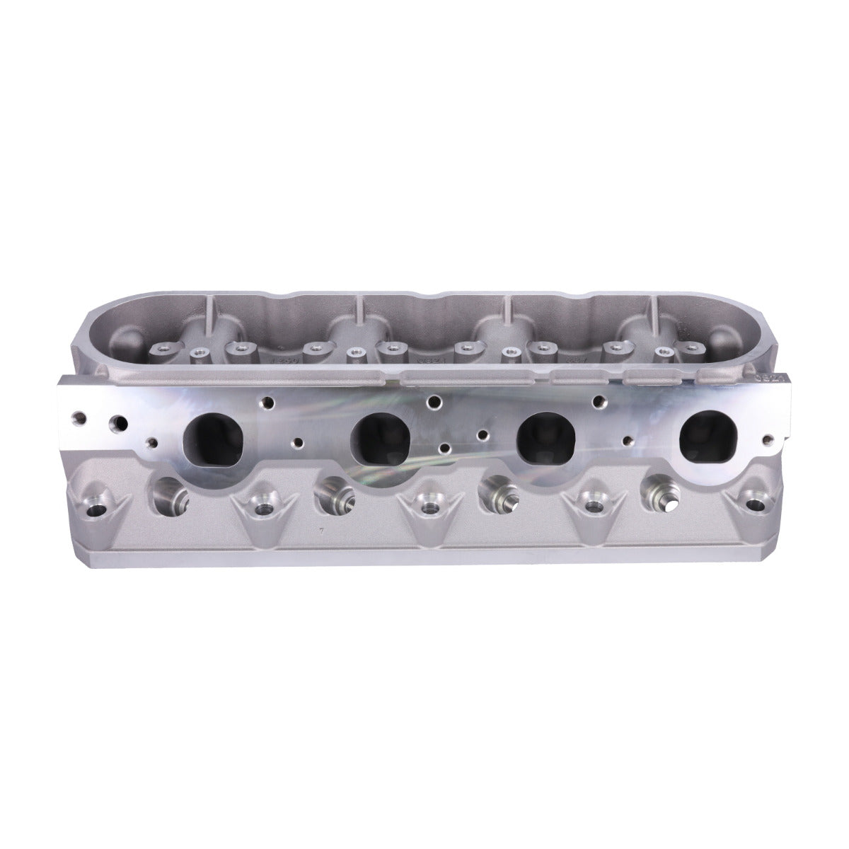 TSP Chevy Big Block Aluminum Cylinder Head Installed on Engine - Performance Upgrade