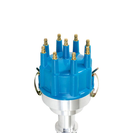 Ford SB 289/302 V8 Pro Billet Distributor - Blue