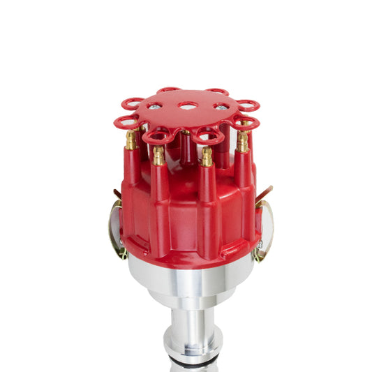 Ford SB 289/302 V8 Pro Billet Distributor - Red