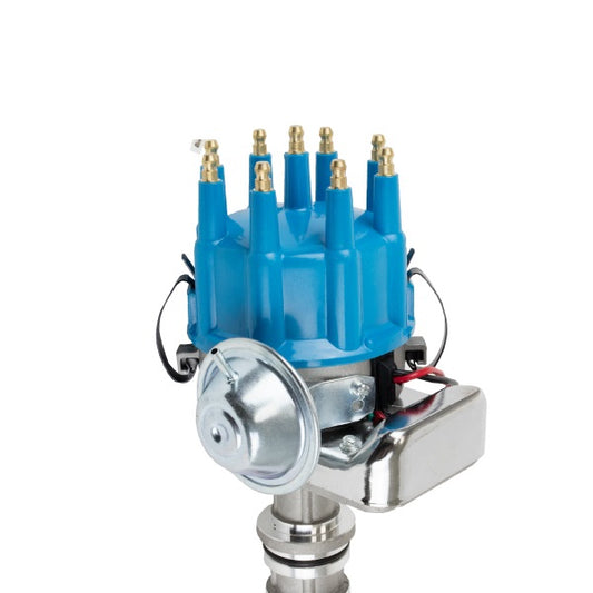 Ford BB/351C Ready to Run Distributor - Blue