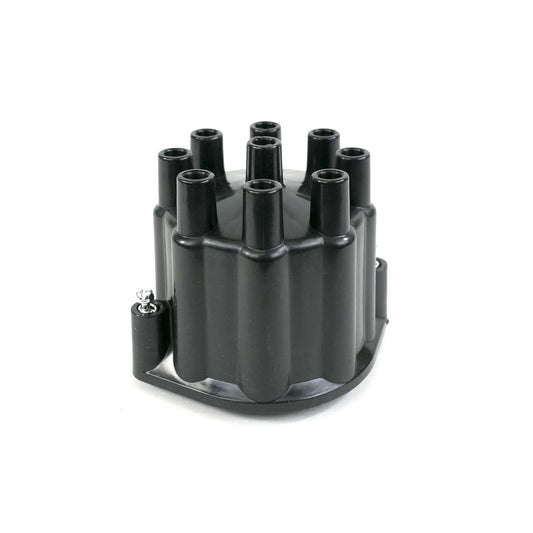 8-Cylinder Female Pro Series Distributor Cap & Rotor Kit - Black
