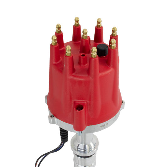 Oldsmobile V8 Pro Series Pro Billet Distributor - Red