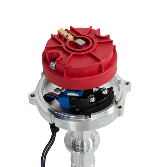 Pontiac V8 Pro Series Pro Billet Distributor - Red
