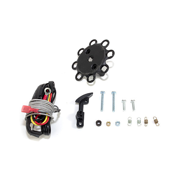 TSP 5 8 Gilmer Style Crank Pulley Spacer With 2 3 4 Bolts Installed on Engine - Performance Upgrade
