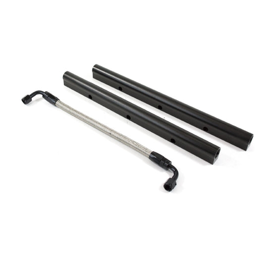 Velocity LS7 Billet Aluminum High Performance Fuel Rail Kit - Black