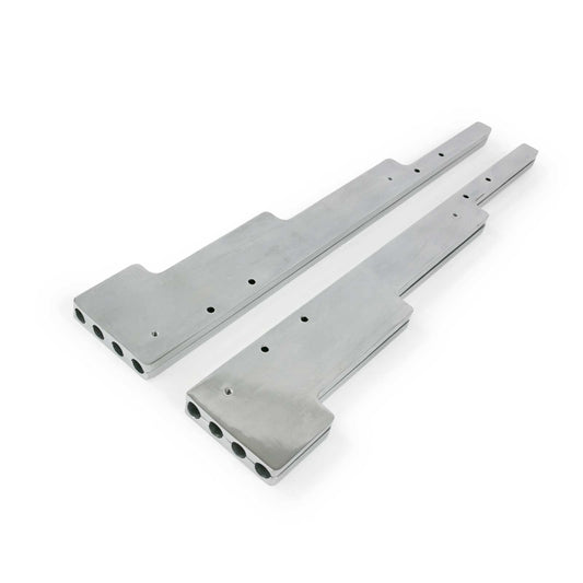 Billet Aluminum Smooth Universal Wire Looms - Chrome