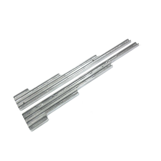 Billet Aluminum Ball-Milled Universal Wire Looms - Polished