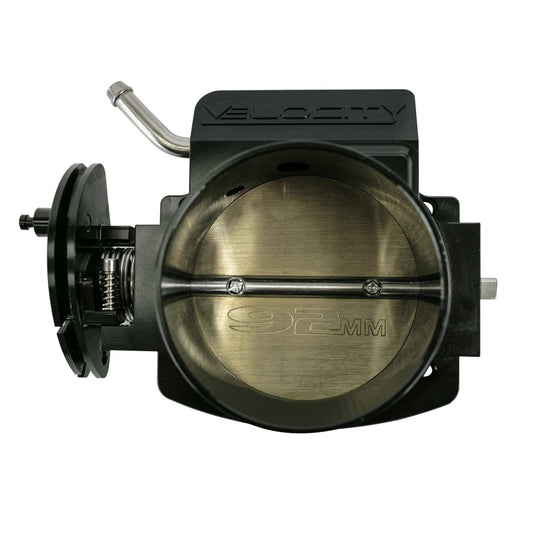 Velocity 92 mm 4-Bolt LS Throttle Body - Black