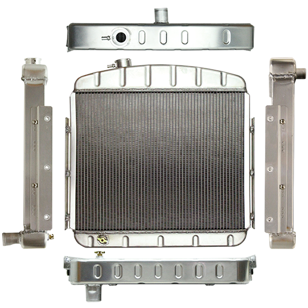 Muscle Car Radiator for 1955-1957 Chevrolet with Inline 6 & V8 engines