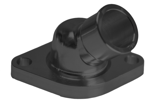 Billet Thermostat Housing - Black