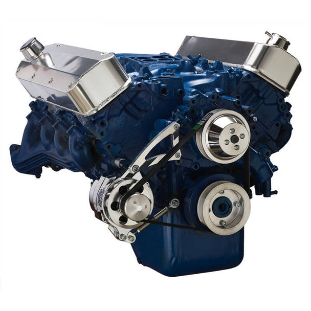 Ford 460 Serpentine System - Alternator Only - Polished
