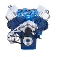 Ford 460 Serpentine System - Electric Water Pump, Alternator Only - Polished