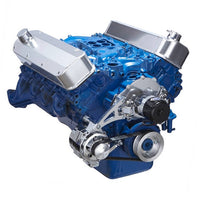 Ford 460 Serpentine System - Electric Water Pump, Alternator Only - Polished