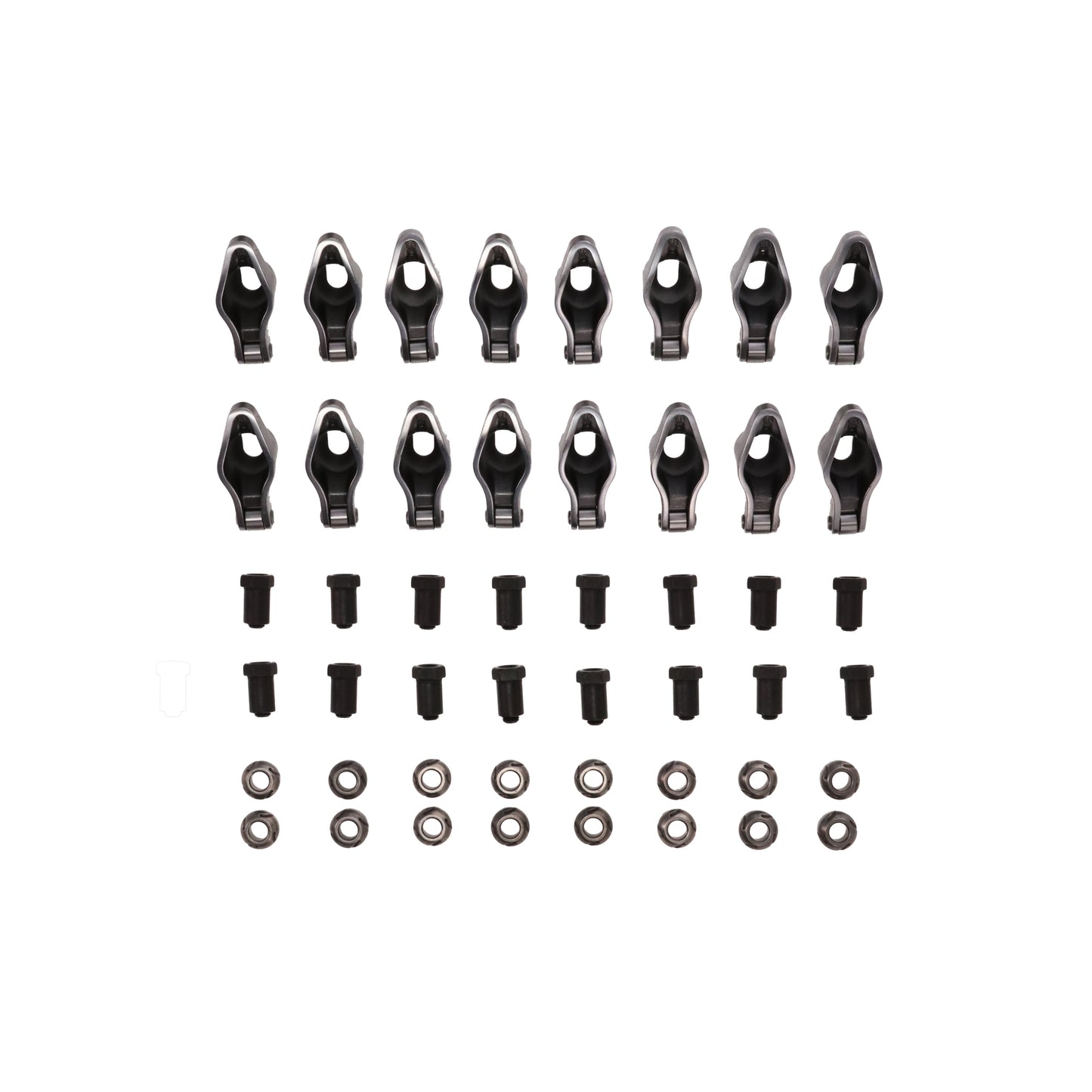 TSP Small Block Chevy Cast Steel Rocker Arms, 1.6 Ratio, 3/8 in. Stud