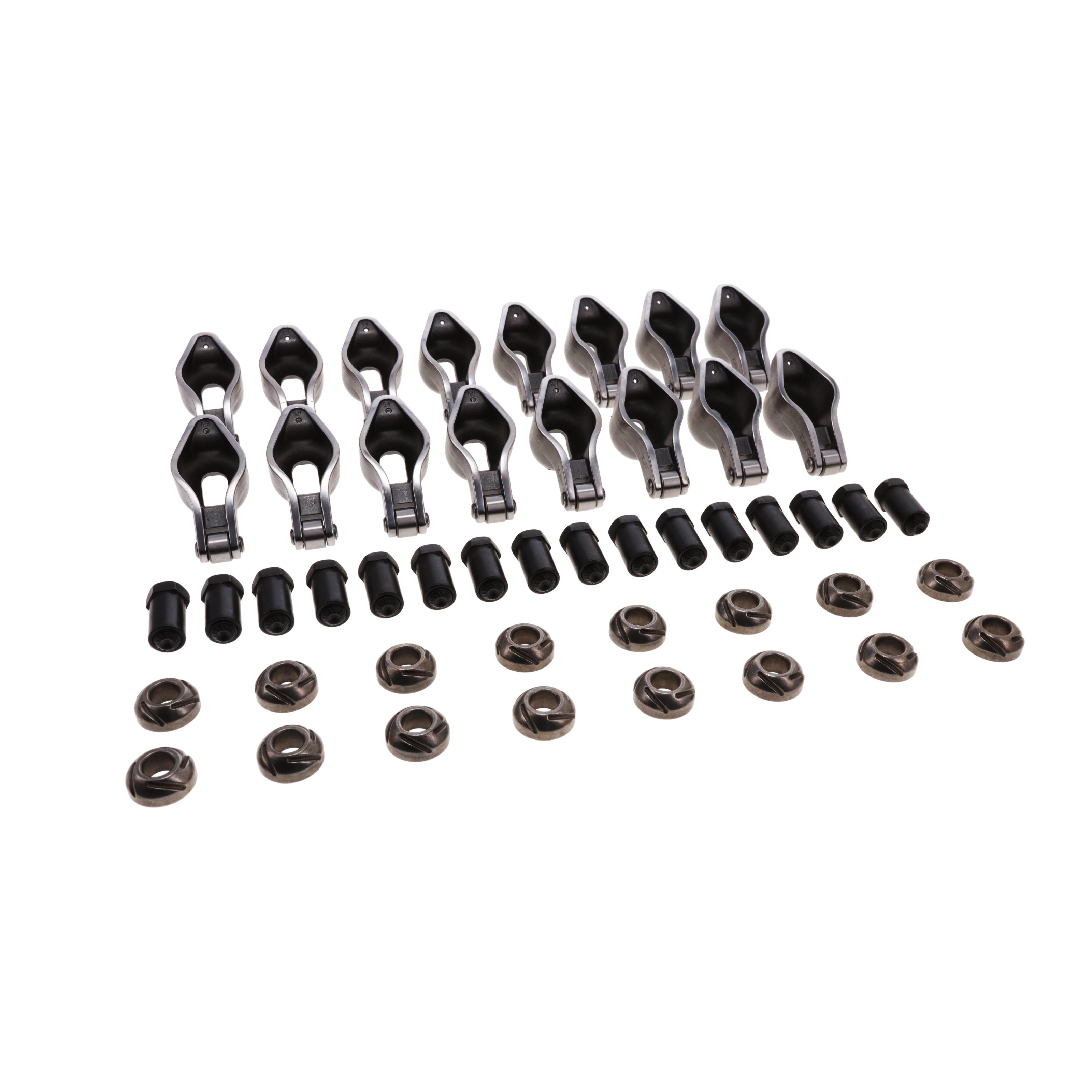 TSP Big Block Chevy Cast Steel Rocker Arms, 1.7 Ratio, 7/16 in. Stud ...