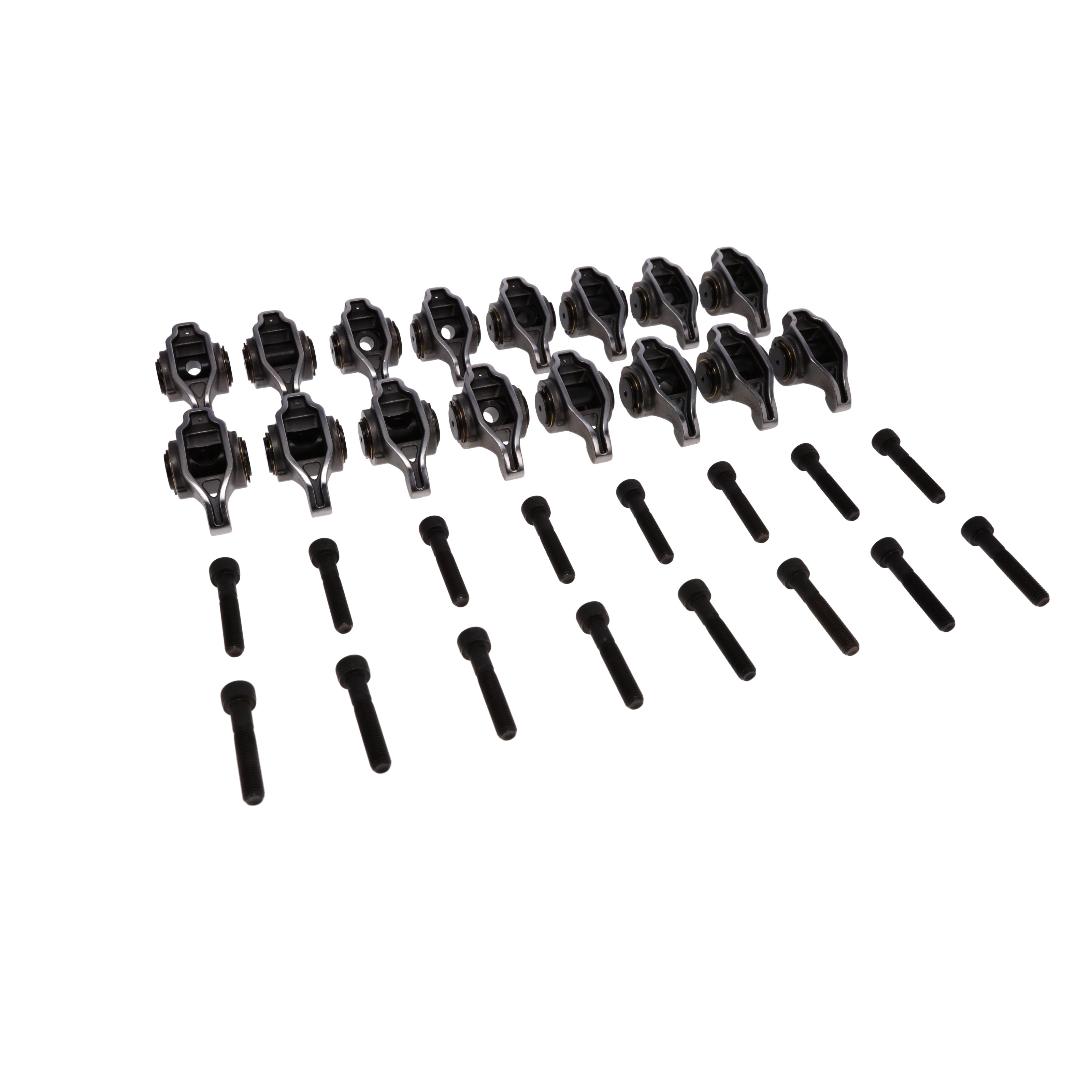 Chevy LS1/LS2/LS6 Pro Series Cast Steel Rocker Arms, 1.7 Ratio, Bronze ...