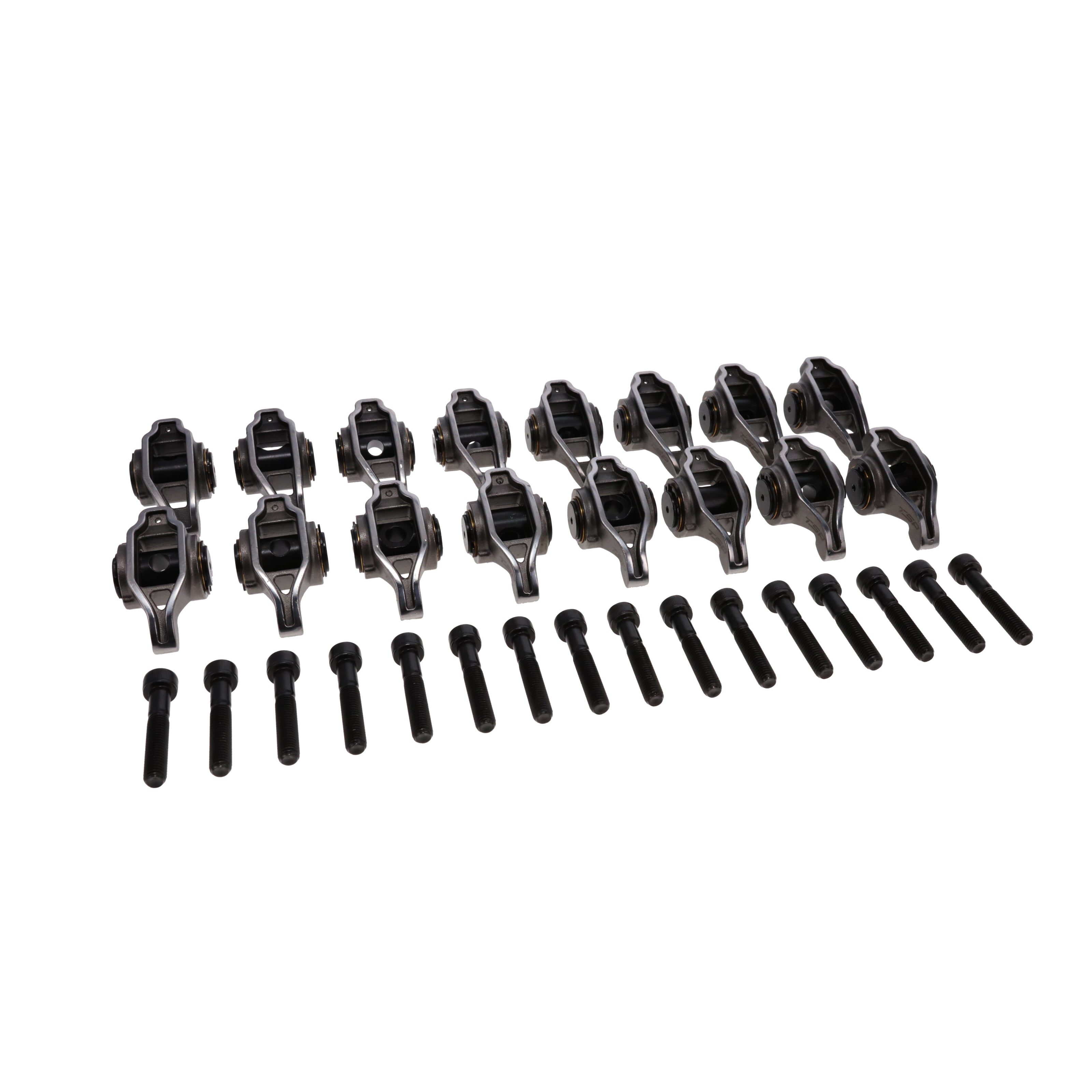 Chevy LS3/L92 Pro Series Cast Steel Rocker Arms, 1.7 Ratio, Bronze ...