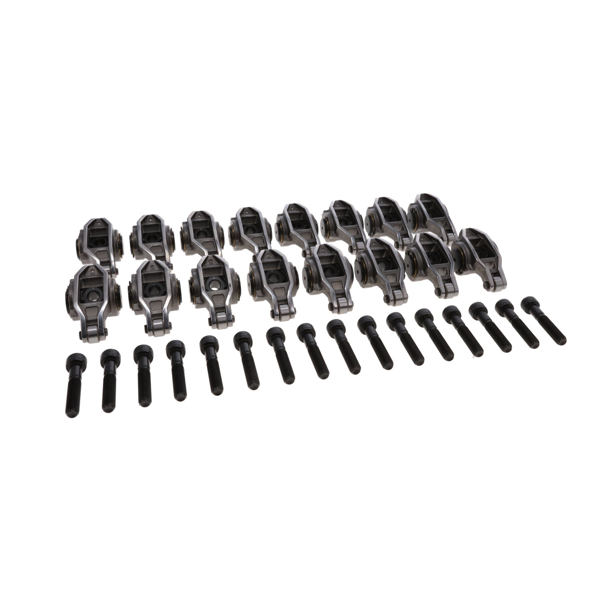 Chevy LS3/L92 Pro Series Cast Steel Rocker Arms, 1.7 Ratio, Bronze ...