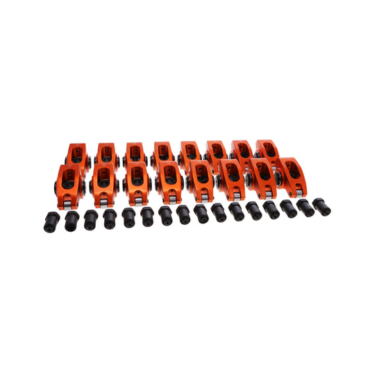 Ford Small Block 6061-T6 Aluminum 1.6 Ratio 3/8" Roller Rocker Arms