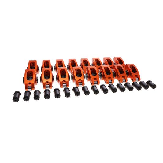 Ford Small Block 6061-T6 Aluminum 1.6 Ratio 7/16" Roller Rocker Arms