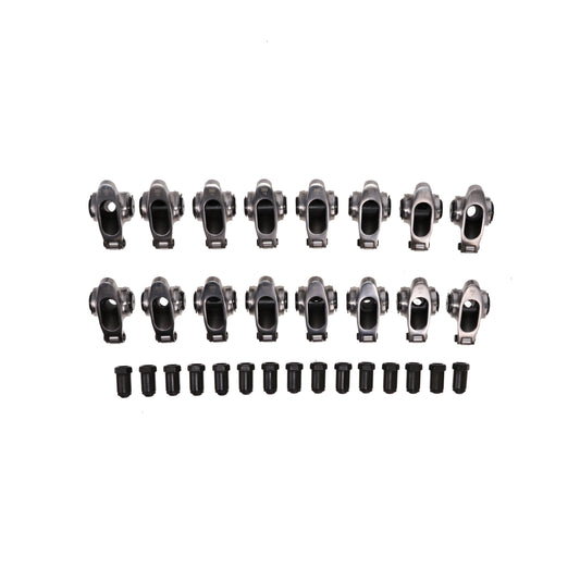 TSP Small Block Chevy Pro Series Stainless Steel Rocker Arms, 1.5 Ratio, 7/16 in. Stud, Needle Bearing Tip