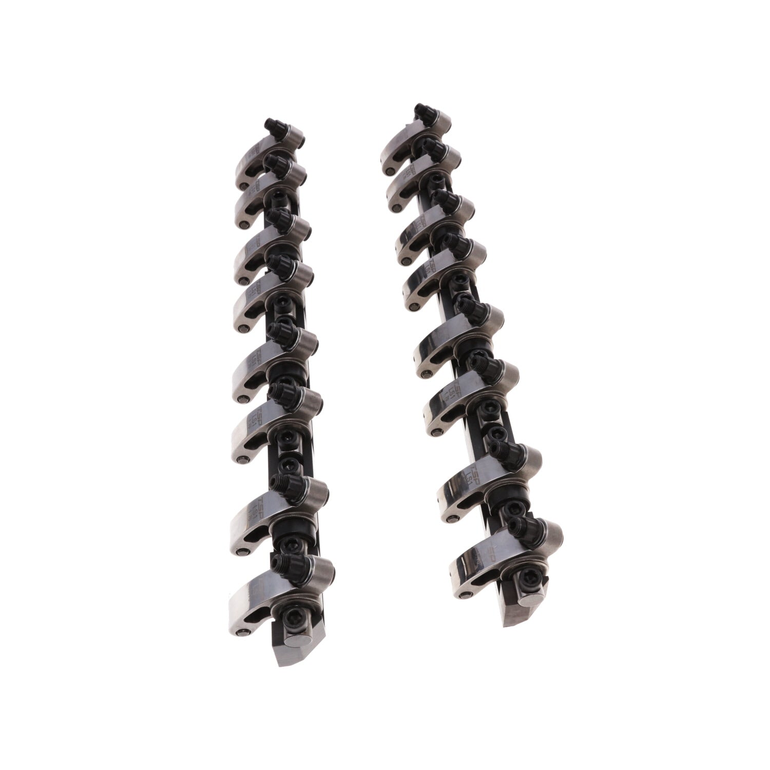 Chevy LS1 Stainless Steel Shaft Pro Series Rocker Arm System, 1.7 Ratio ...