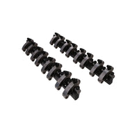 Chevy LS1 Stainless Steel Shaft Pro Series Rocker Arm System, 1.7 Ratio, Bronze Bushing Trunnion, Needle Bearing Tip