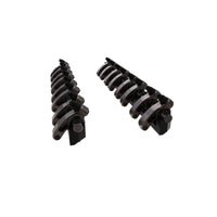 Chevy LS1 Stainless Steel Shaft Pro Series Rocker Arm System, 1.7 Ratio, Bronze Bushing Trunnion, Needle Bearing Tip
