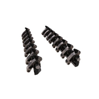 Chevy LS3 Stainless Steel Shaft Pro Series Rocker Arm System, 1.7 Ratio, Bronze Bushing Trunnion, Needle Bearing Tip