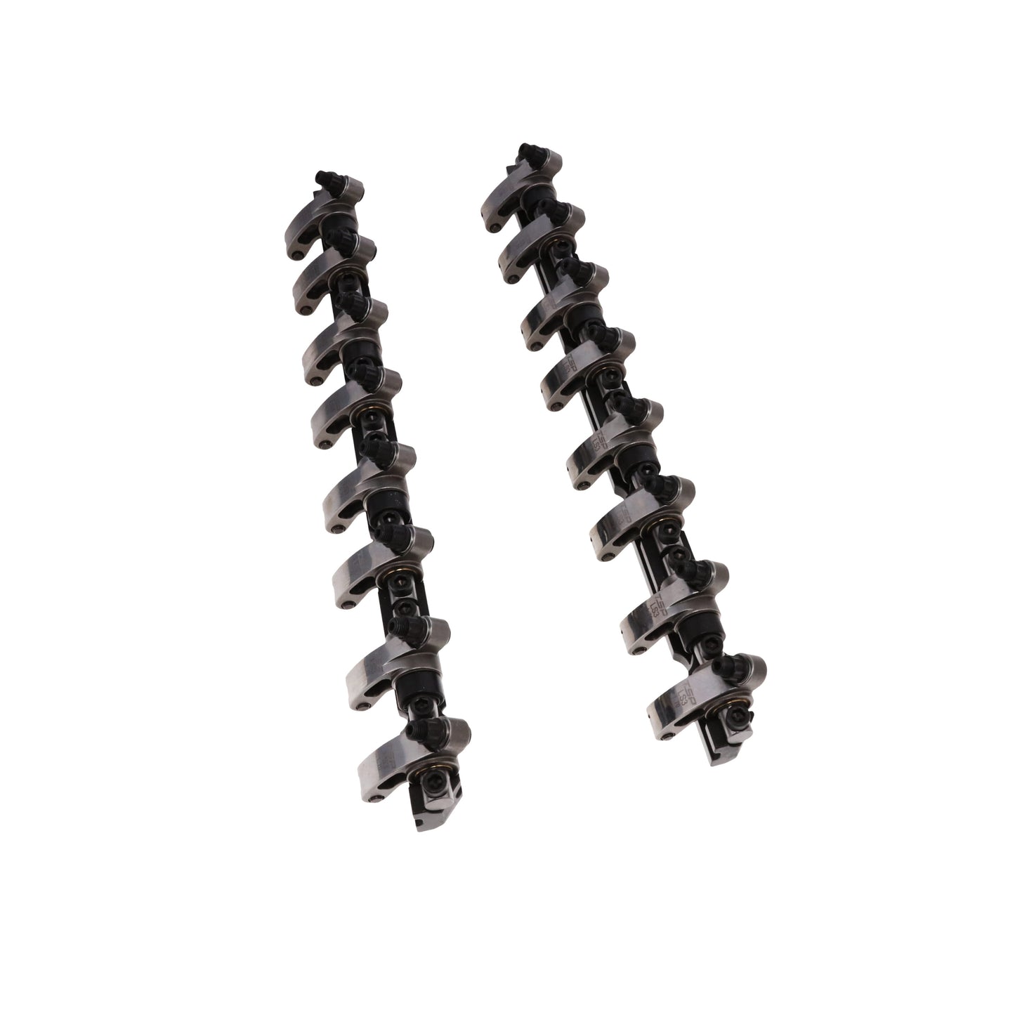 Chevy LS3 Stainless Steel Shaft Pro Series Rocker Arm System, 1.7 Ratio, Bronze Bushing Trunnion, Needle Bearing Tip